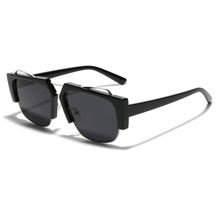 Ladies trendy square sunglasses with contrasting frame Bowlift