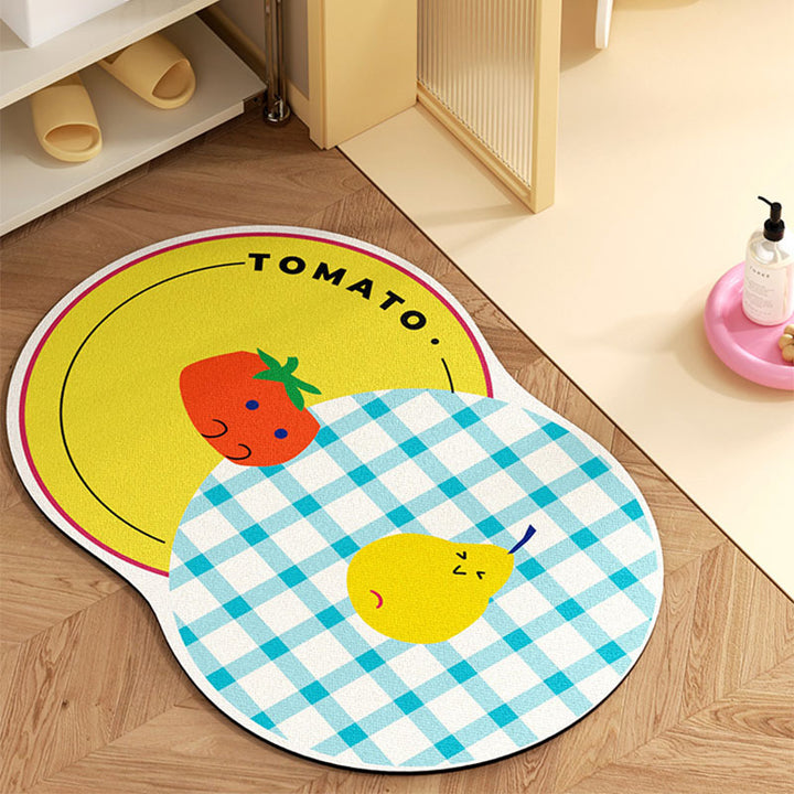 Fun Donut-Themed Bath Mat Bowlift