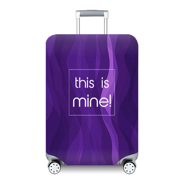 Women's Hard Shell Travel Suitcase with Custom Statement Design Bowlift