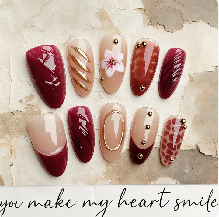 Glossy Artificial Nails Bowlift