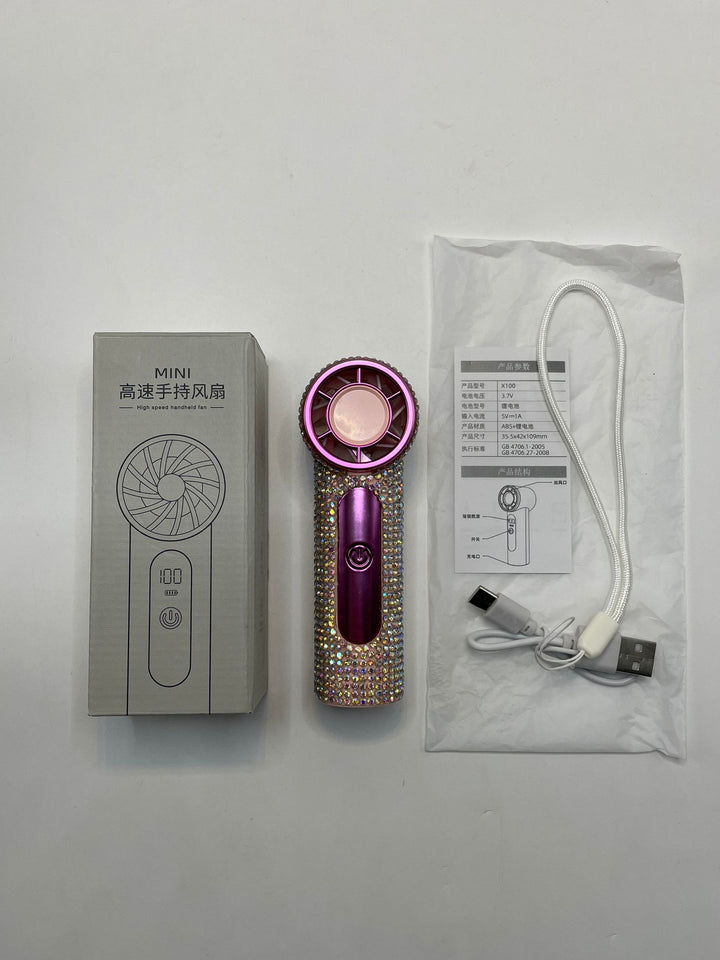 Ladies portable USB fan Bowlift
