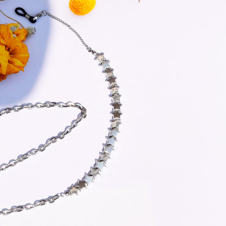 Star-Accented Eyewear Chain Bowlift
