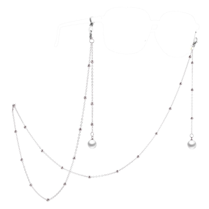 Mask Chain with Pearl Accents Bowlift