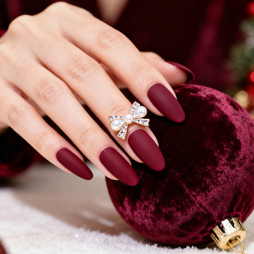 Premium Matte Press-On Nail Collection Bowlift