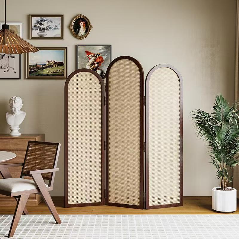 Elegant Rattan Room Divider Bowlift