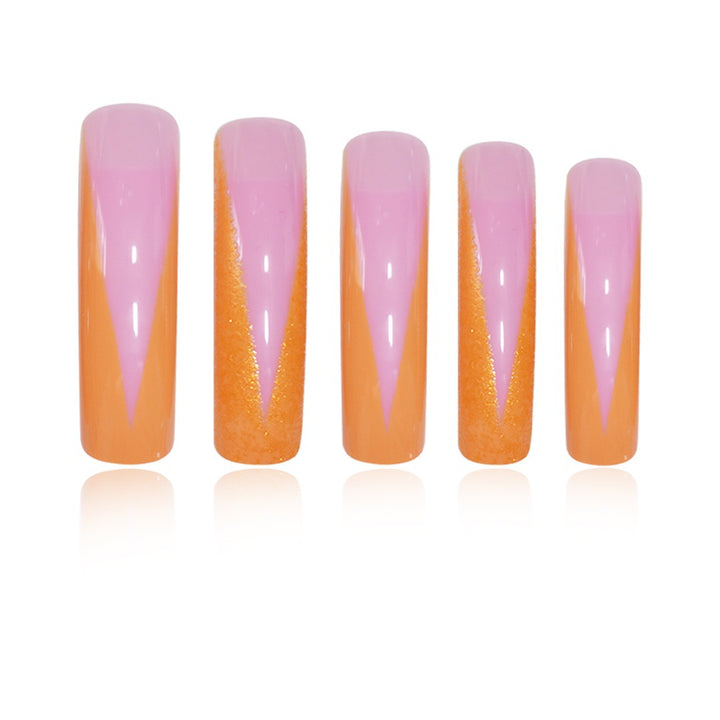 Abstract Stiletto Nail Extensions Bowlift