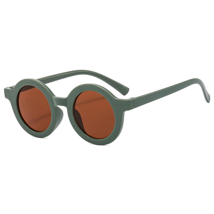 Vintage Round Frame Sunglasses Bowlift