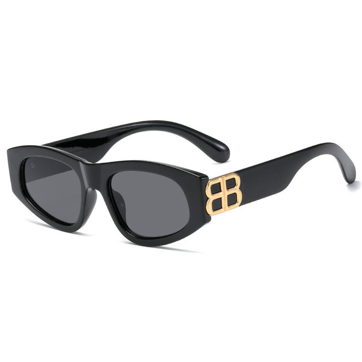 Women stylish fashionable sunglasses with distinctive frame Bowlift