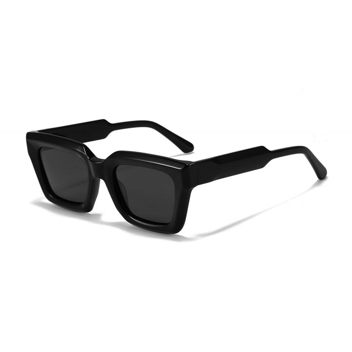 Women's square sunglasses with a modern plastic frame and soft lenses Bowlift