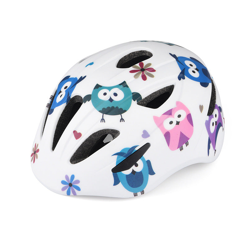 Children's Fun Animal Design Cycling Helmet Bowlift