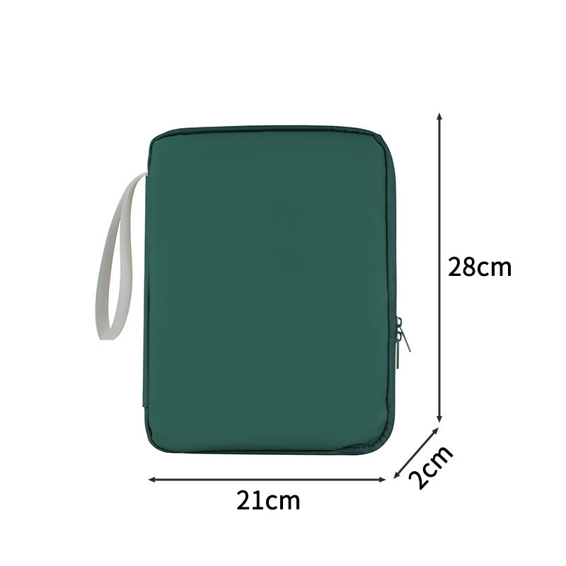 Slim Zip-Up Document Holder Bowlift