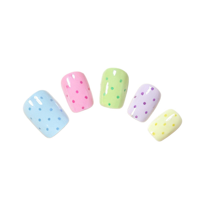 Playful Polka Dot Nail Wraps Bowlift