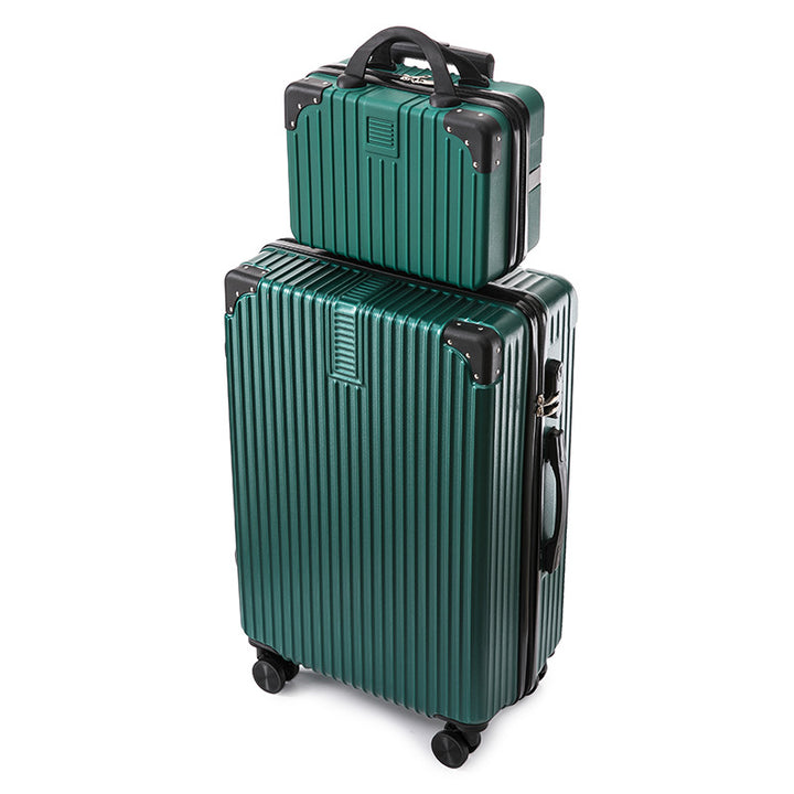 Durable Multi-Compartment Spinner Suitcase Bowlift