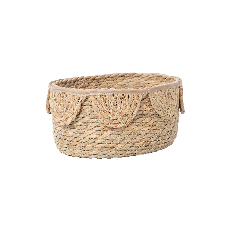 Stylish storage basket with wave rim Bowlift