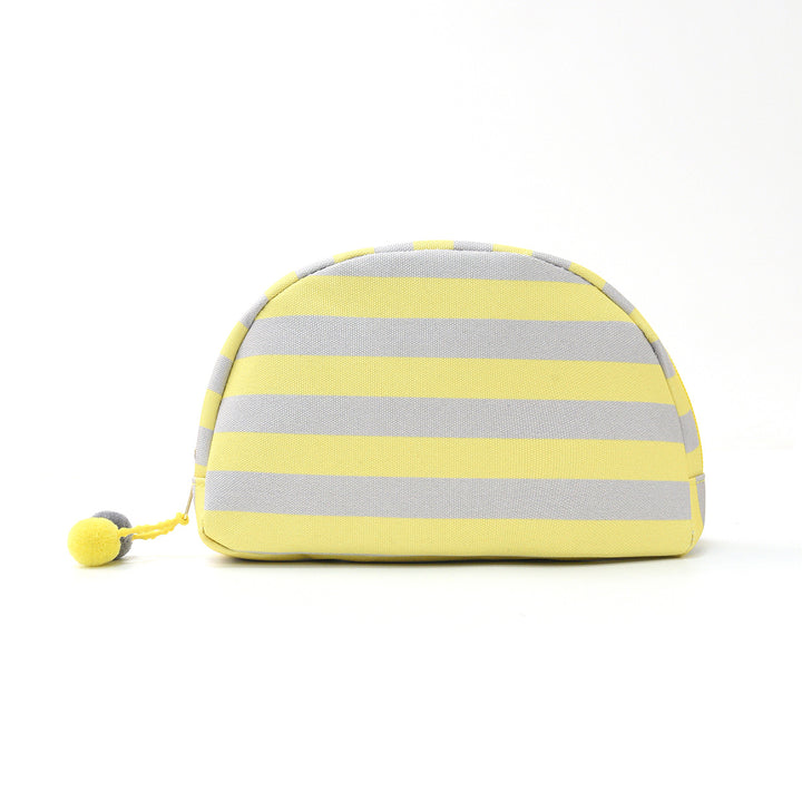 Cosmetic organizer with stylish striped pattern Bowlift