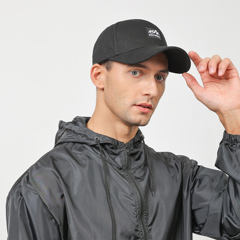 Men's Casual Fabric Baseball Cap Bowlift