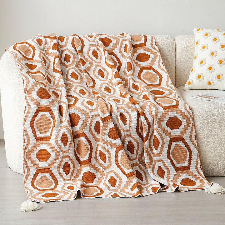 Ladies decorative throw blanket Bowlift