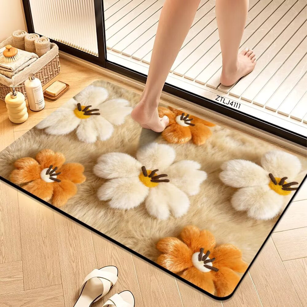 Decorative Bath Mat Bowlift