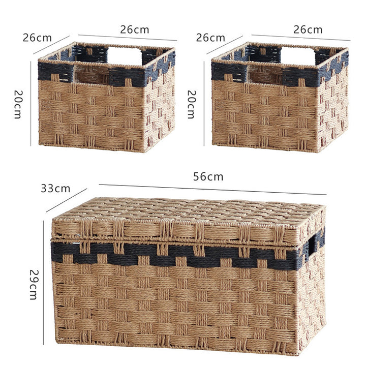 Decorative Versatile Storage Basket Bowlift