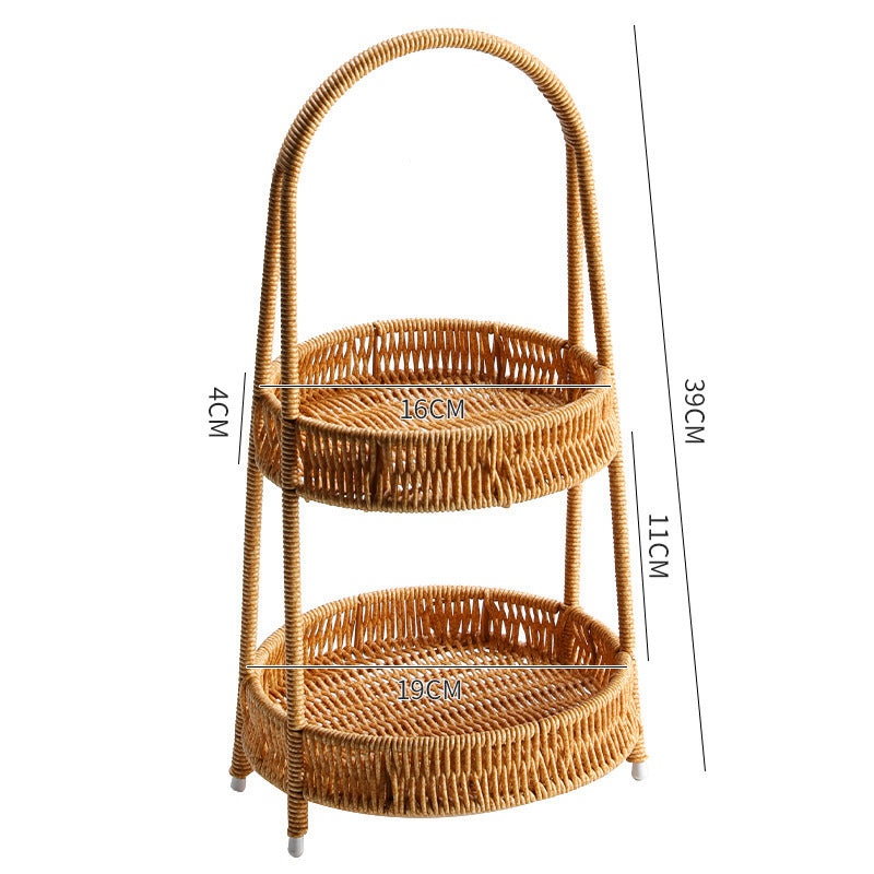 Decorative Wicker Bowlift