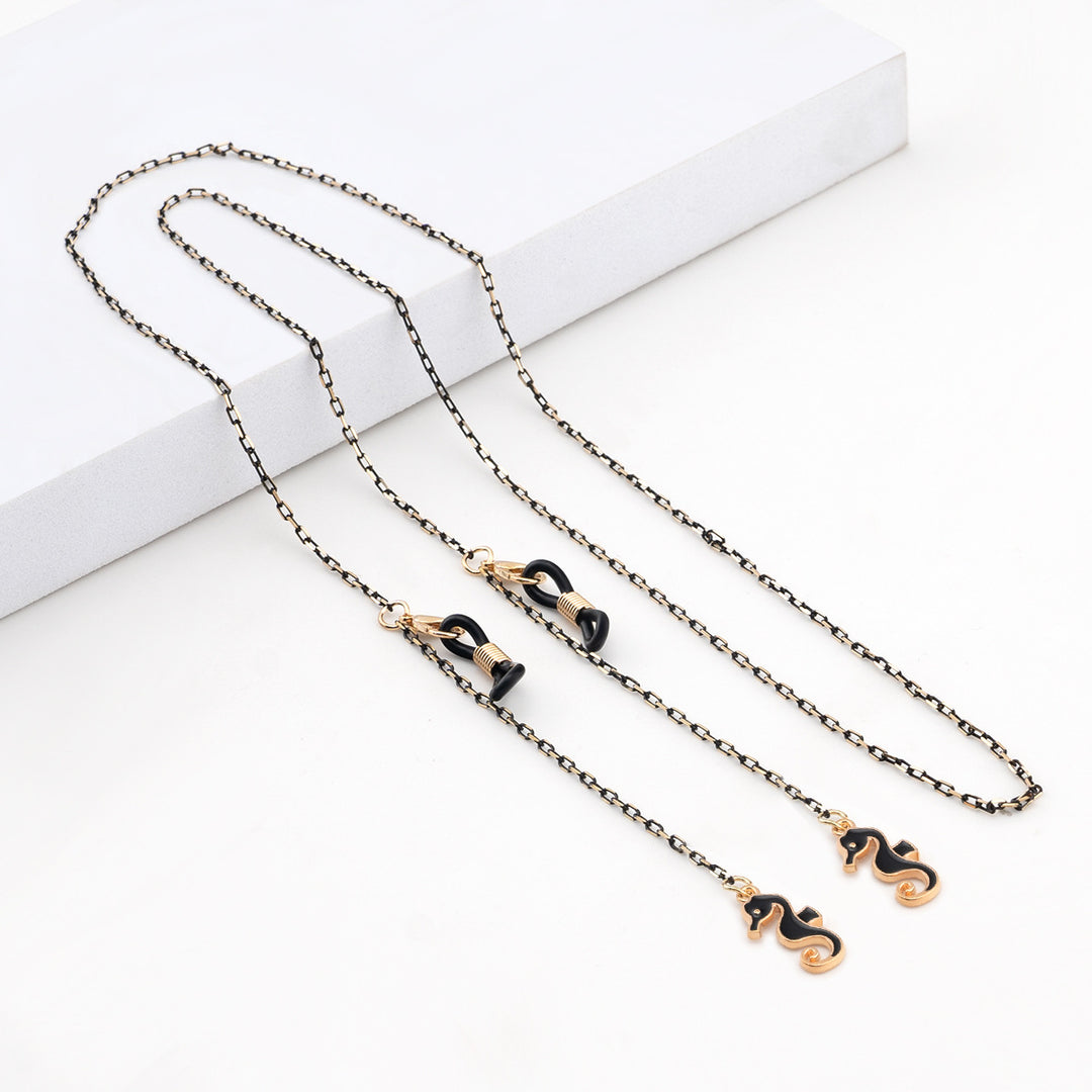 Elegant Geometric Eyewear Chain Bowlift