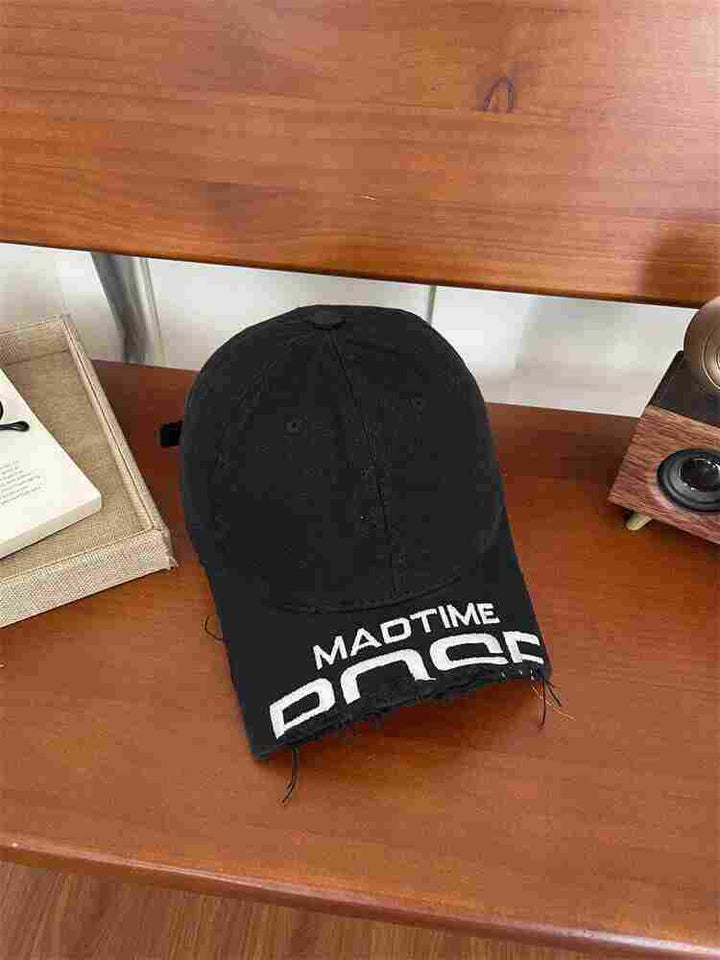 Men's Distressed Graphic Baseball Hat Bowlift 1784188481