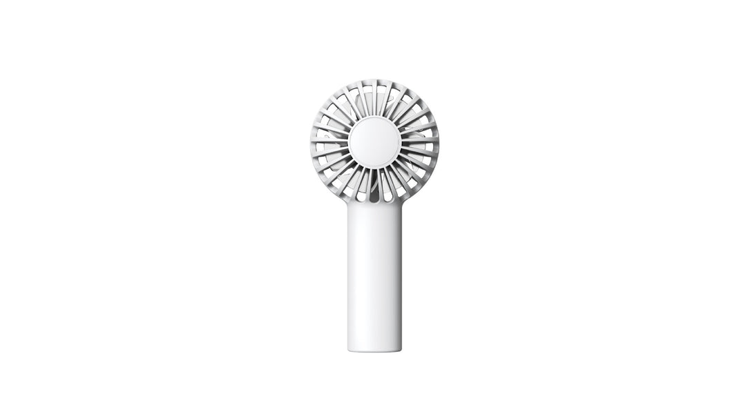 Women portable USB hand fan with flexible holder Bowlift