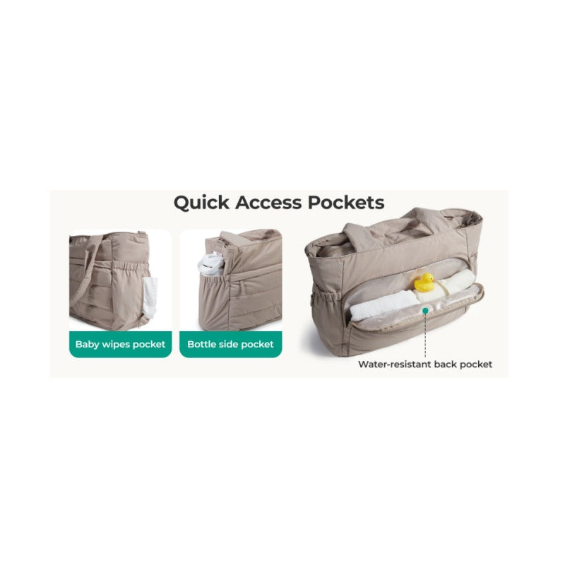 Practical shoulder bag with insulated compartments Bowlift