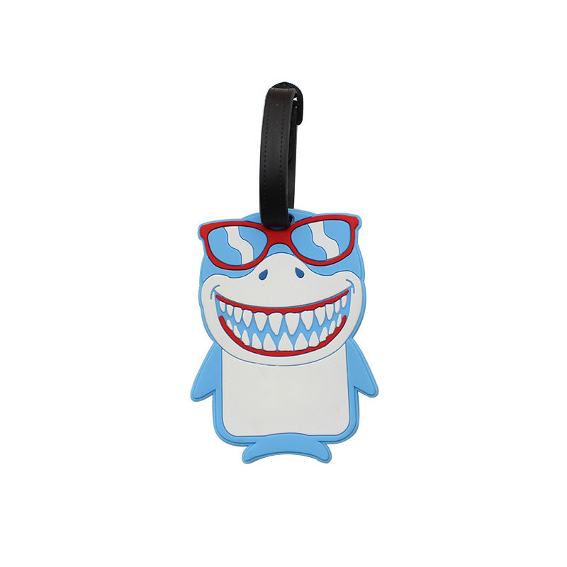 Unisex Cute Penguin Luggage Tag Bowlift