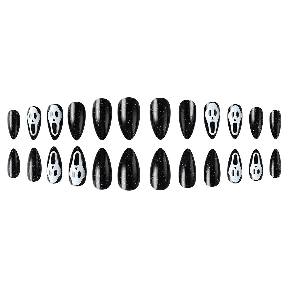 Creative Gothic Press-On Nail Art Set Bowlift