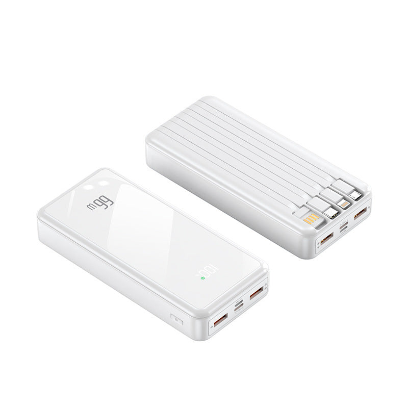 Ultra-slim power bank with multiple charging options Bowlift