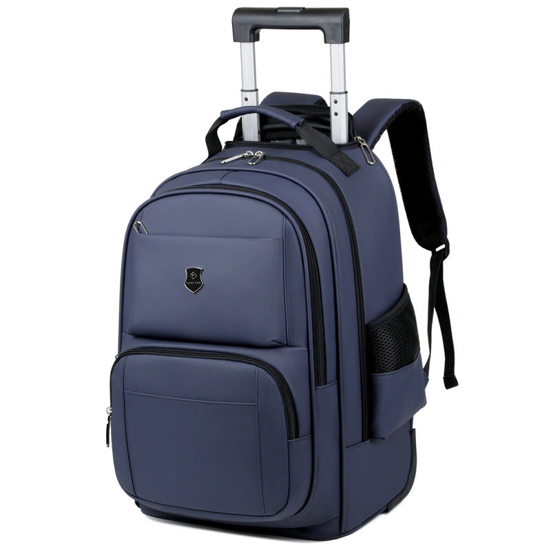 Versatile Rolling Laptop Travel Backpack Bowlift