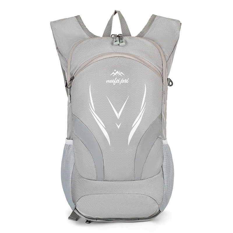 Unisex nan lighter hydration backpack with integrated hydration system breathable mesh back and side mesh outer pockets Bowlift
