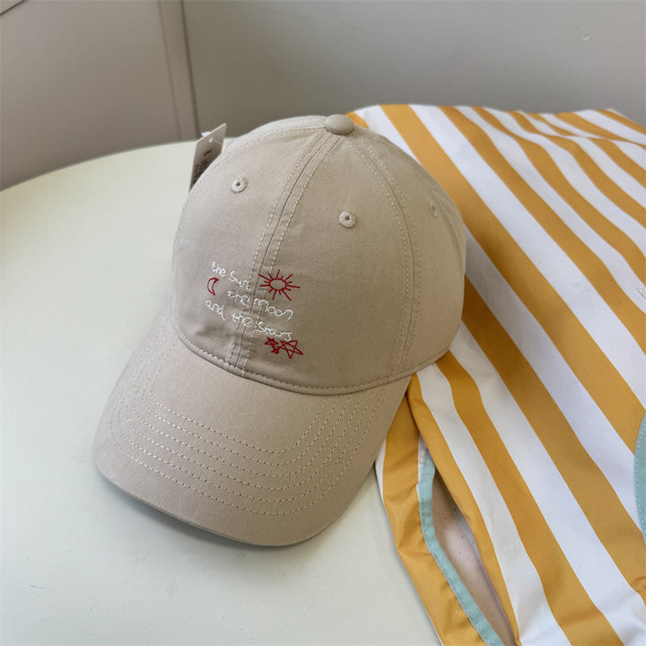 Women's Casual Embroidered Dad Cap Bowlift