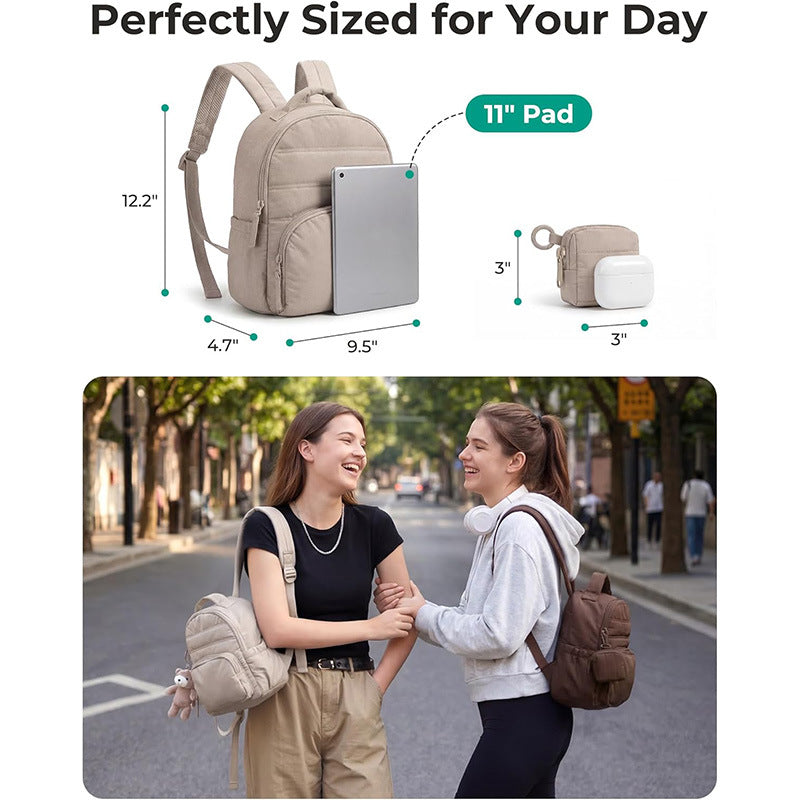 Lightweight Casual Backpack Bowlift