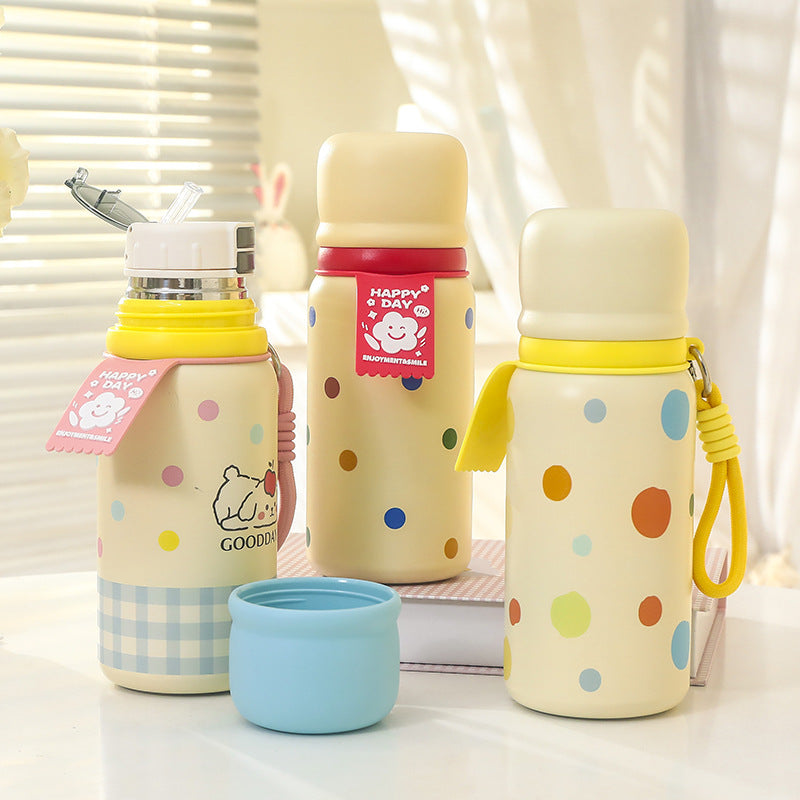 Insulated drinking bottle with fun animal motifs Bowlift