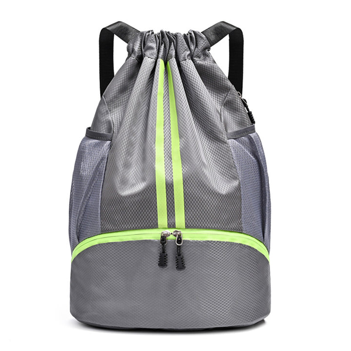 Mesh Drawstring Sports Backpack Bowlift
