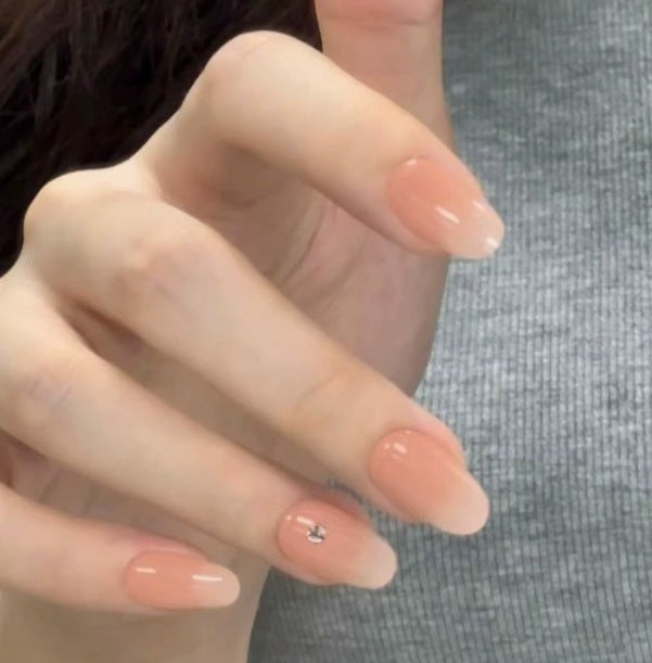 Elegant Gradient Nail Art Enhancements Bowlift