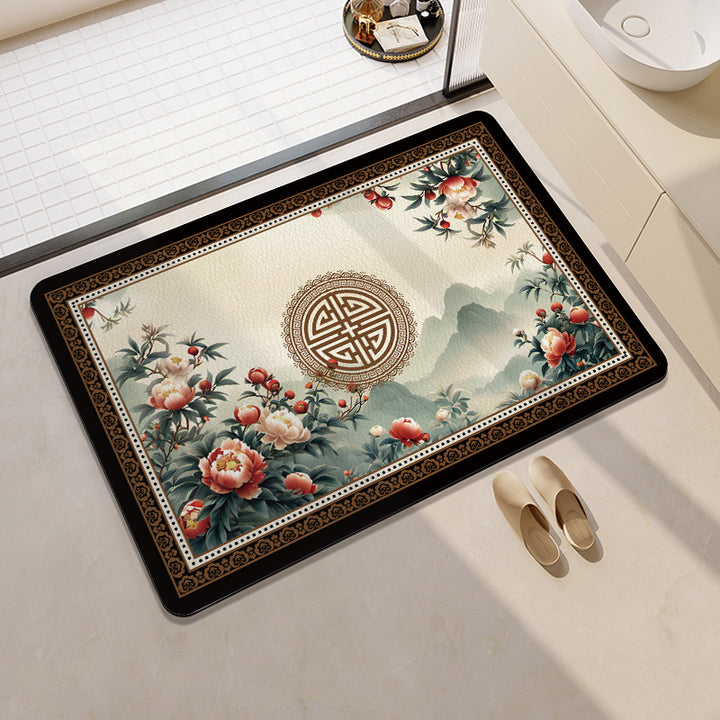 Decorative Cartoon Welcome Mat Bowlift