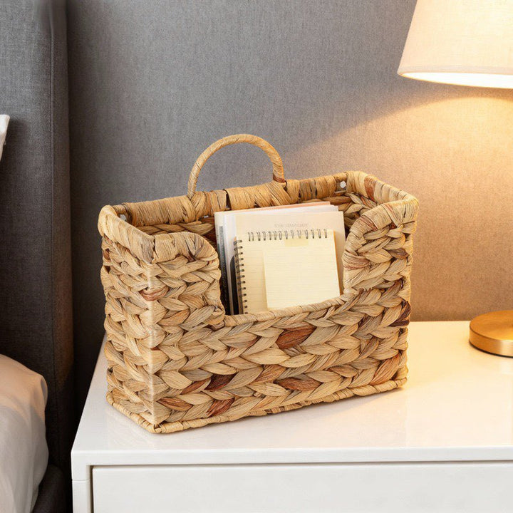 Woven Storage Basket with Handles Bowlift