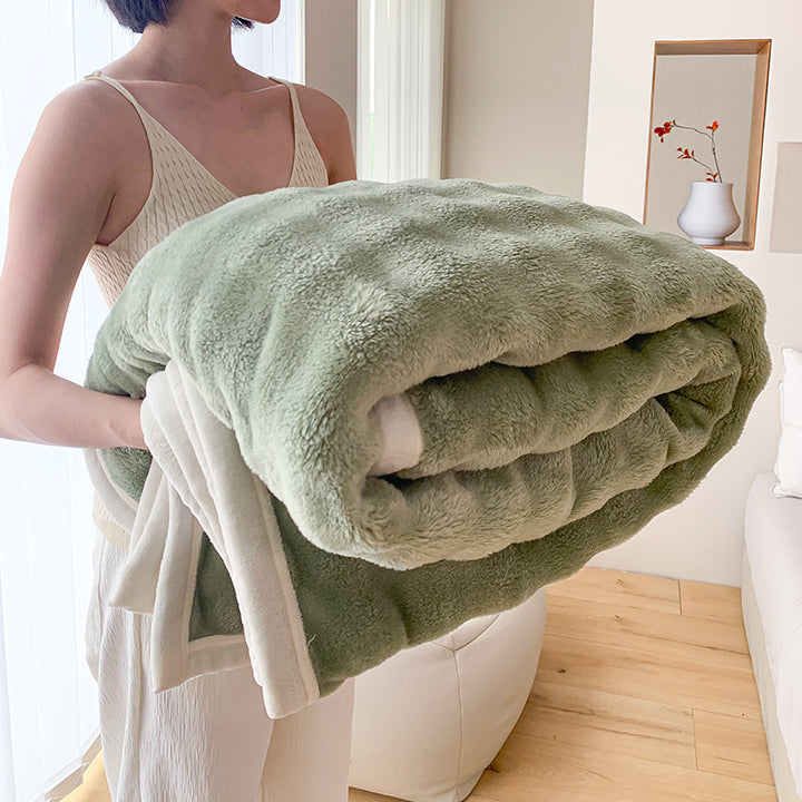 Women’s Plush Blanket with Cozy Comfort Bowlift