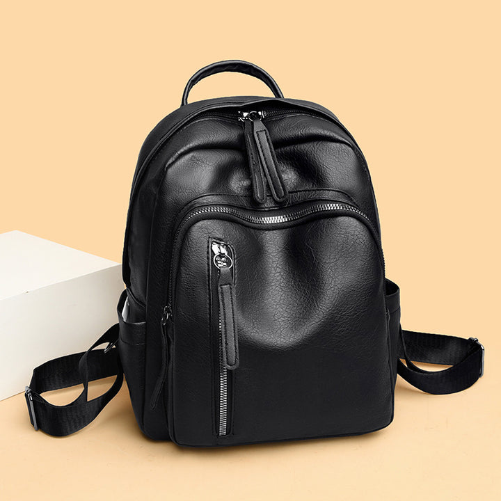 Vintage Leather Backpack Bowlift