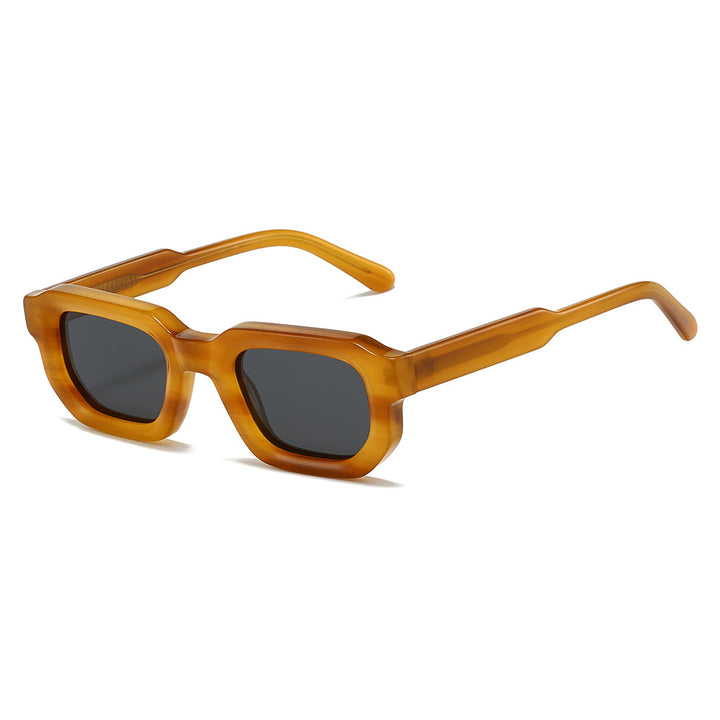 Women's modern sunglasses with square frame and UV protection Bowlift