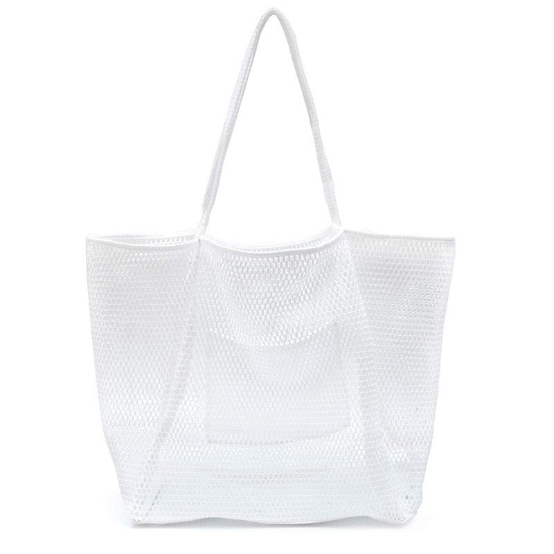 Beach bag in airy mesh design Bowlift