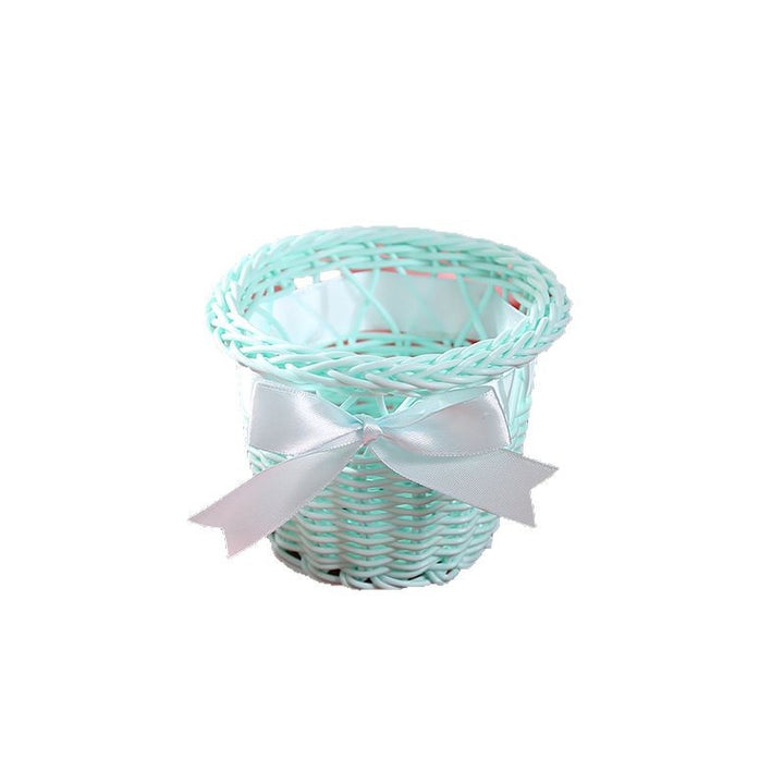 Decorative Woven Planter Basket Bowlift