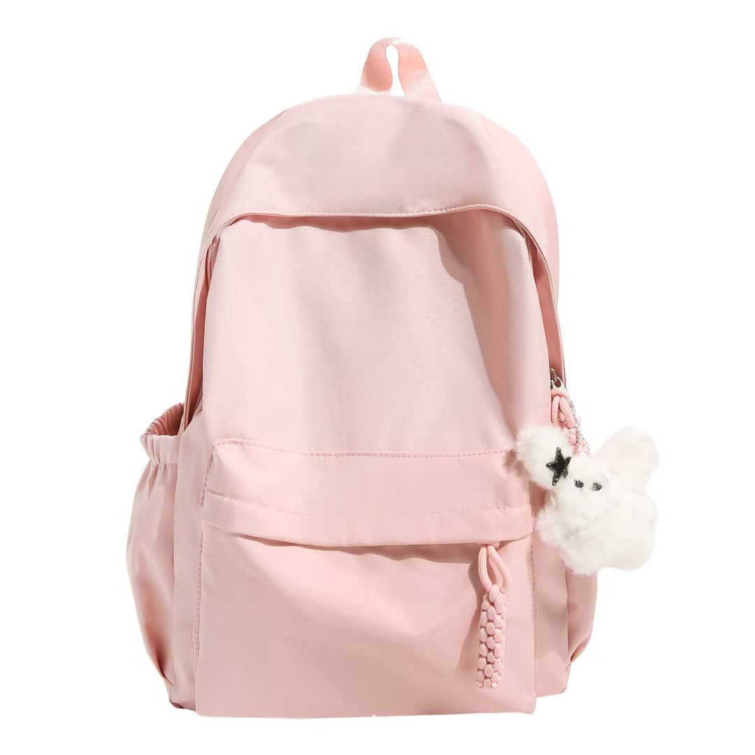 Soft Textured Casual Backpack Bowlift
