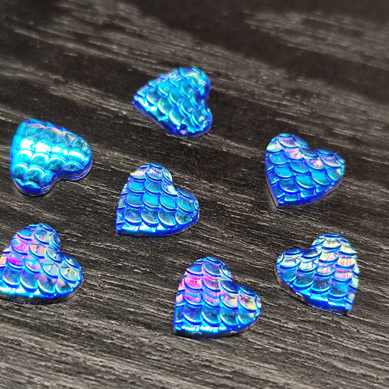 Sparkling Heart-Shaped Decoration Stones Bowlift