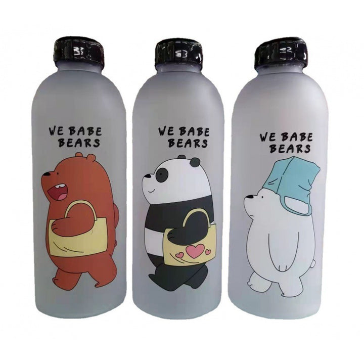 Women's creative drinking bottle with playful panda design Bowlift