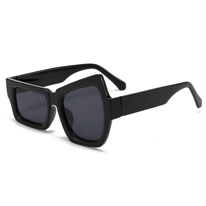 Contemporary Square Frame Sunglasses