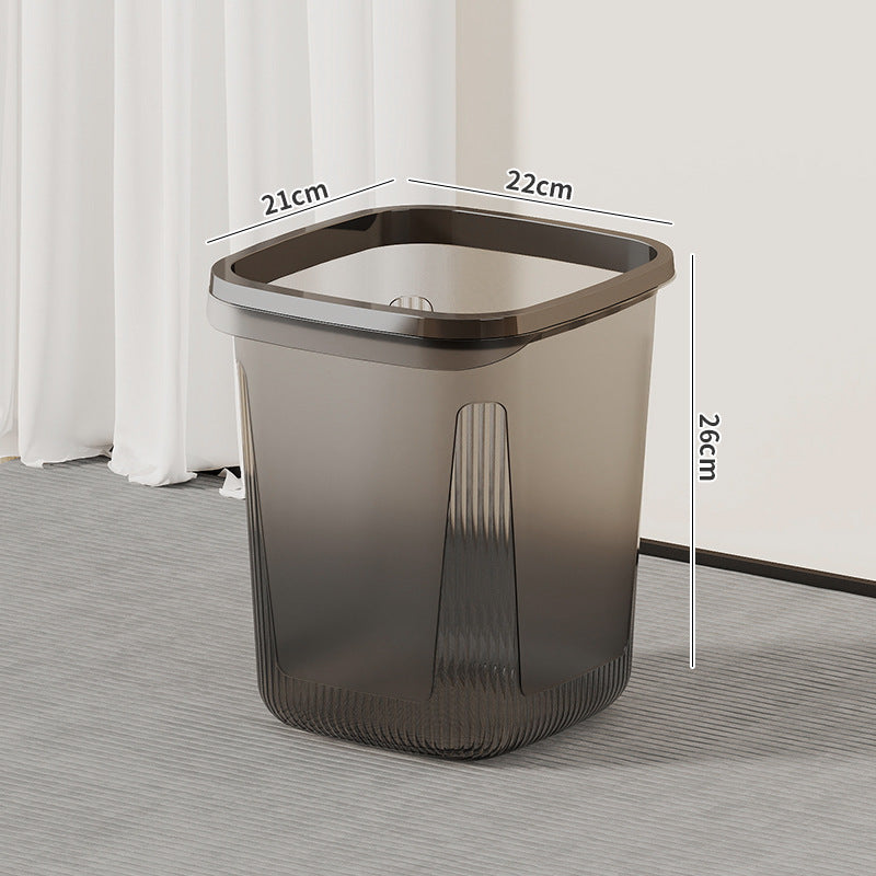 Ladies modern and elegant waste bin with non-slip bottom and ergonomic handle Bowlift